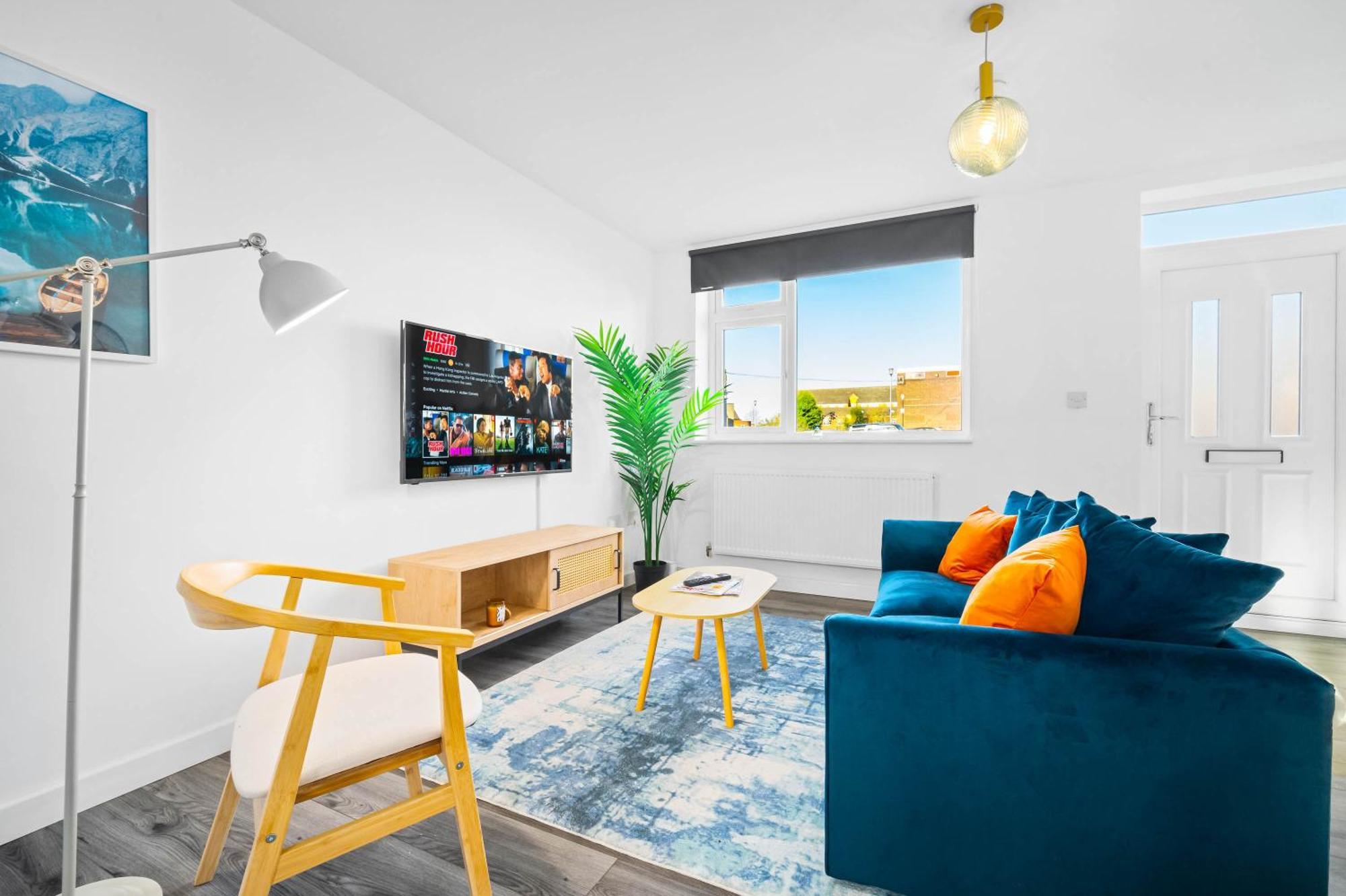 Modern Apartment - Cradley Heath - Top Rated - Netflix - Wifi - 1Mh Smethwick Exteriör bild