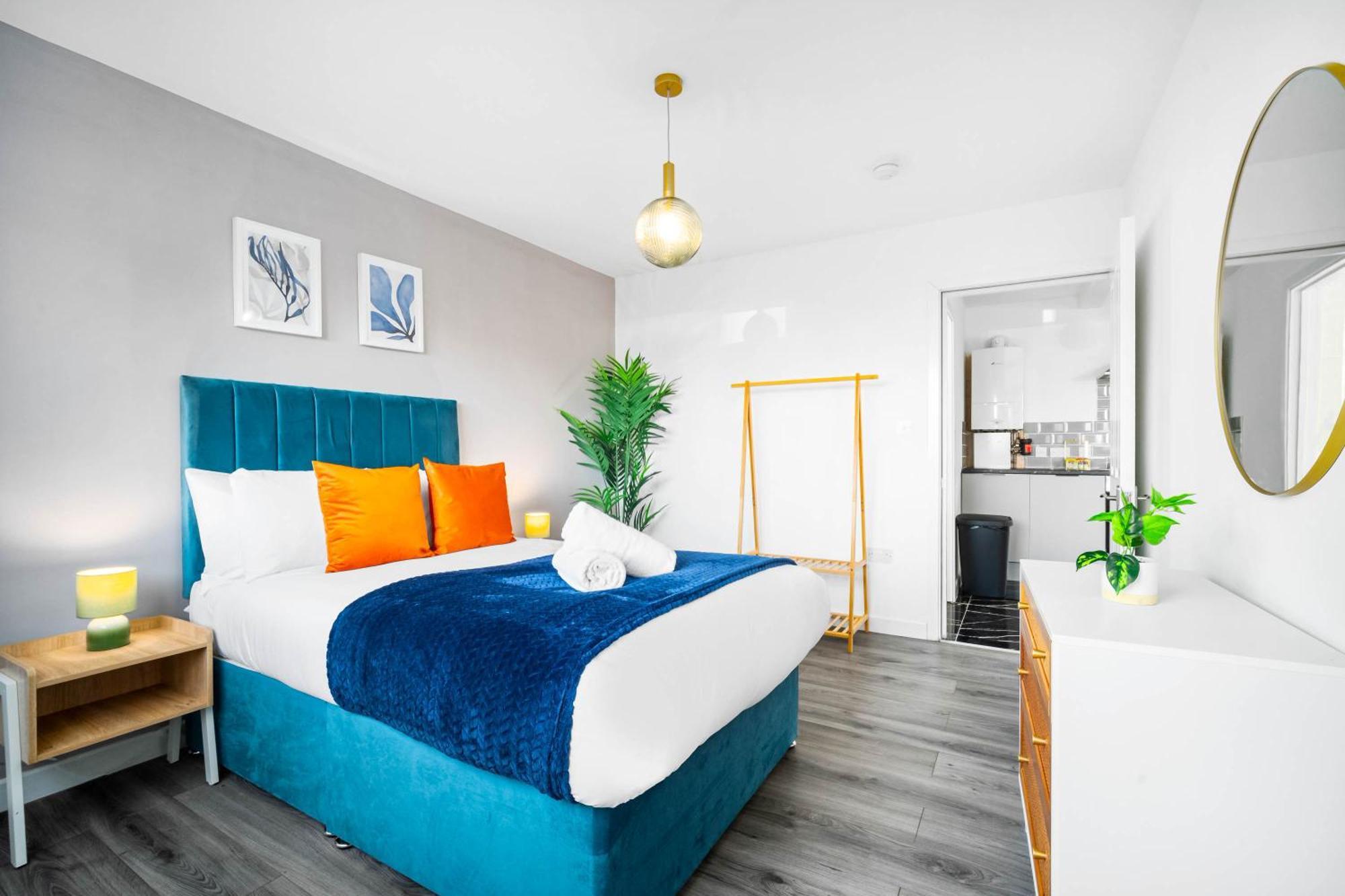 Modern Apartment - Cradley Heath - Top Rated - Netflix - Wifi - 1Mh Smethwick Exteriör bild