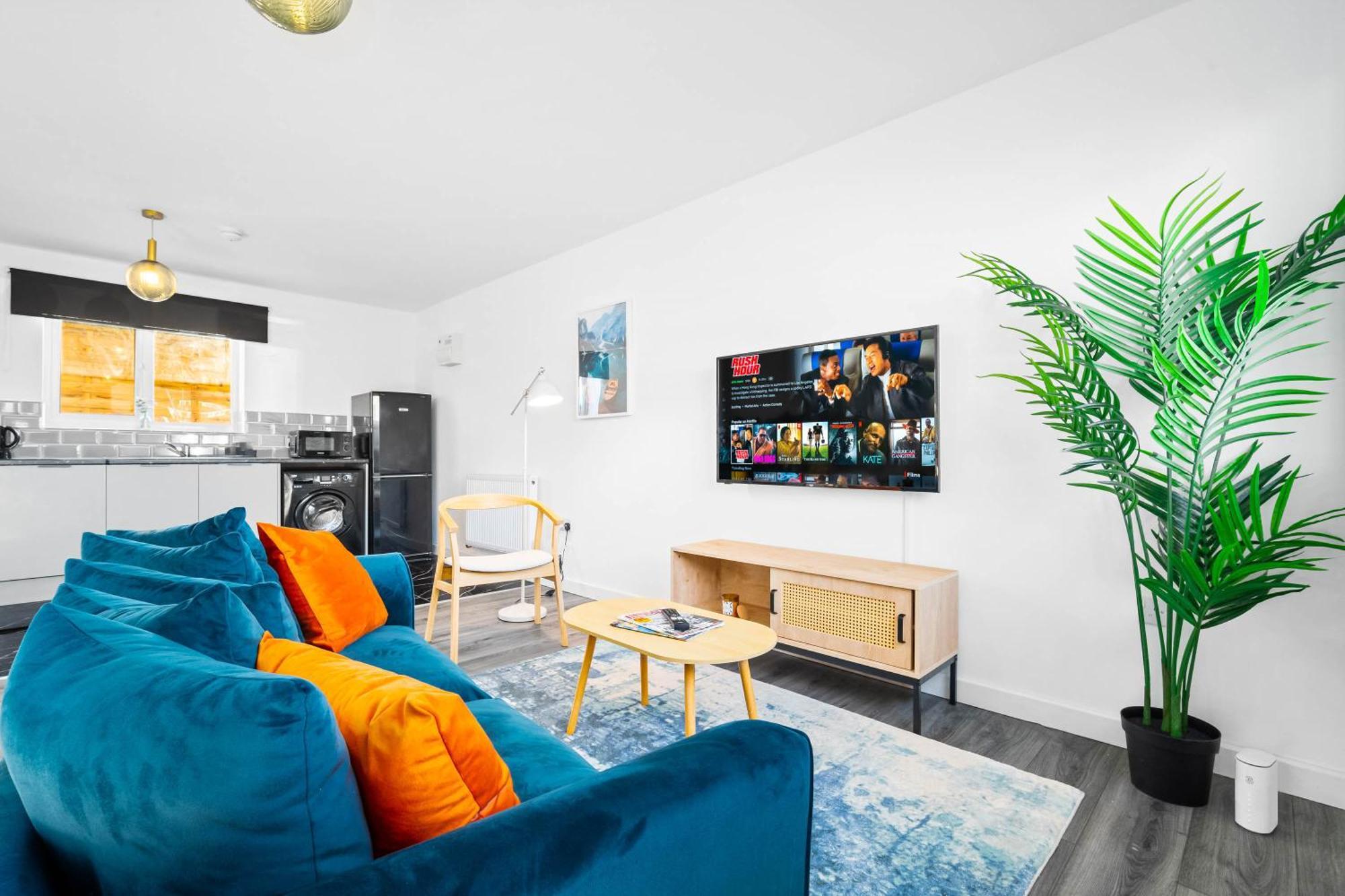 Modern Apartment - Cradley Heath - Top Rated - Netflix - Wifi - 1Mh Smethwick Exteriör bild